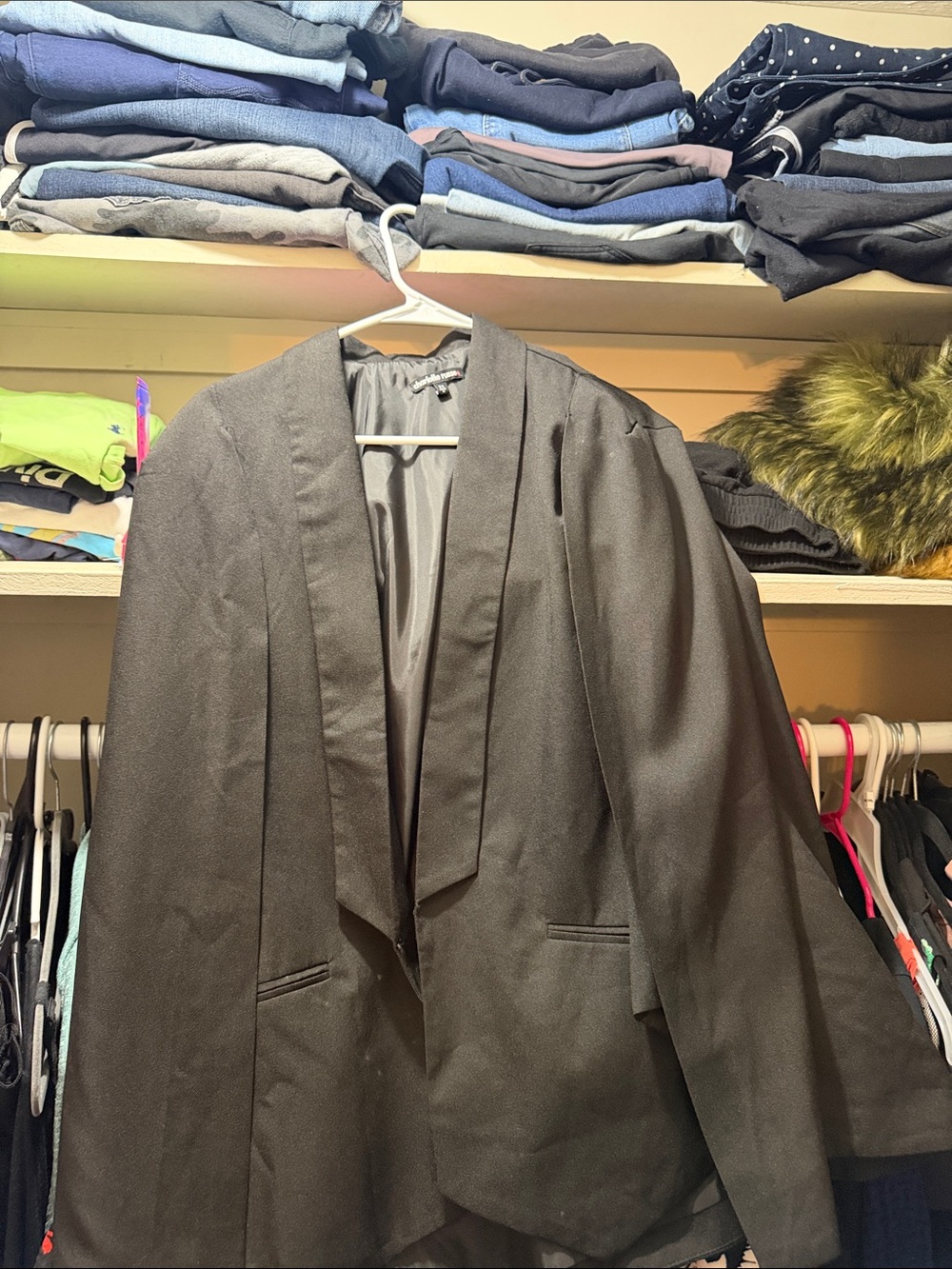 Cape jacket. Formal style